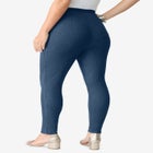 Plus Size Comfort Stretch Slim Leg Jean image number null