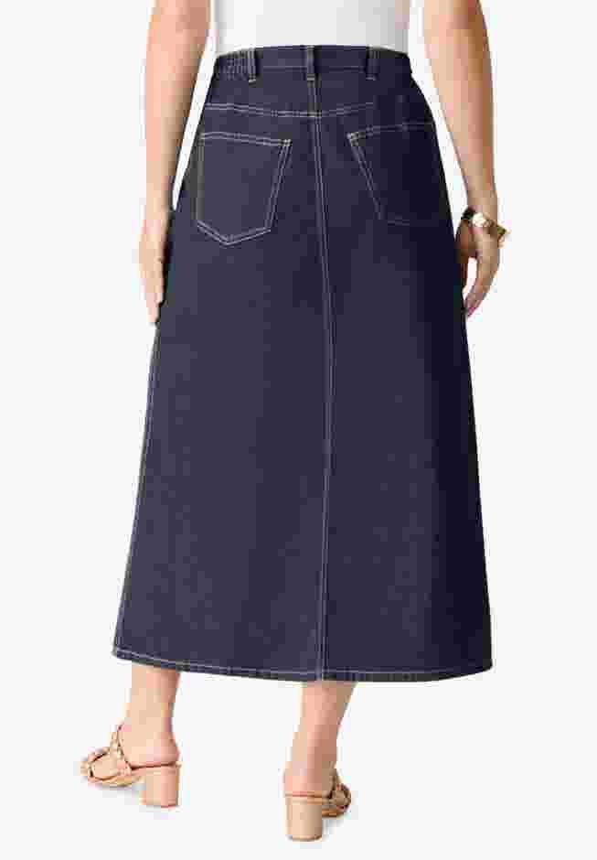 Easy-Wear A-Line Skirt image number 1