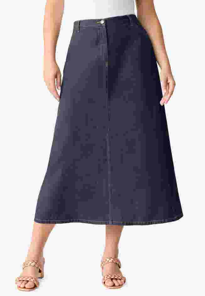 Easy-Wear A-Line Skirt image number 0