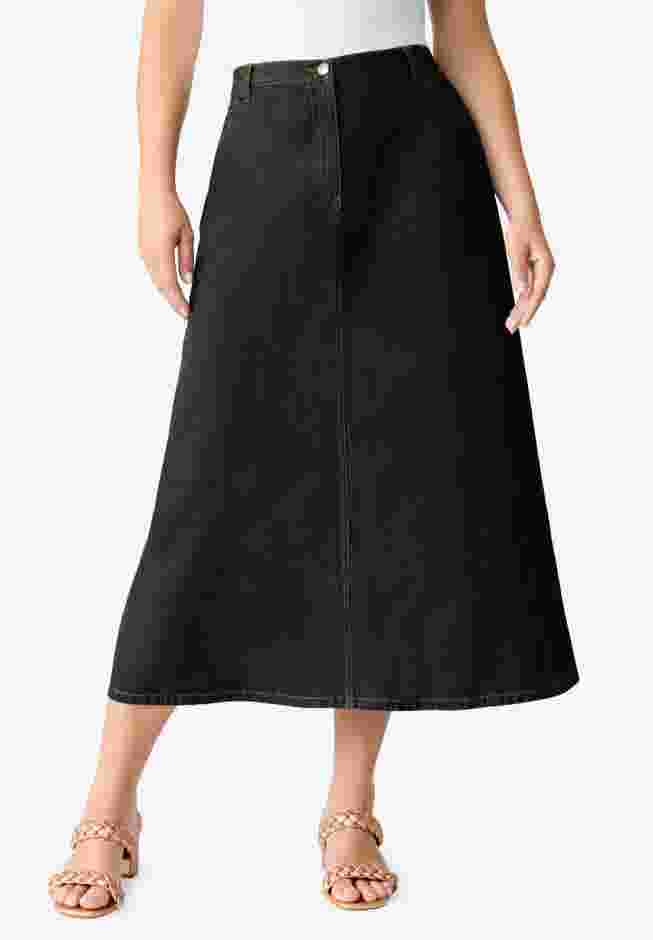 Easy-Wear A-Line Skirt image number 0