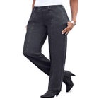 Plus Size Easy-Wear Straight Leg Jean image number 0