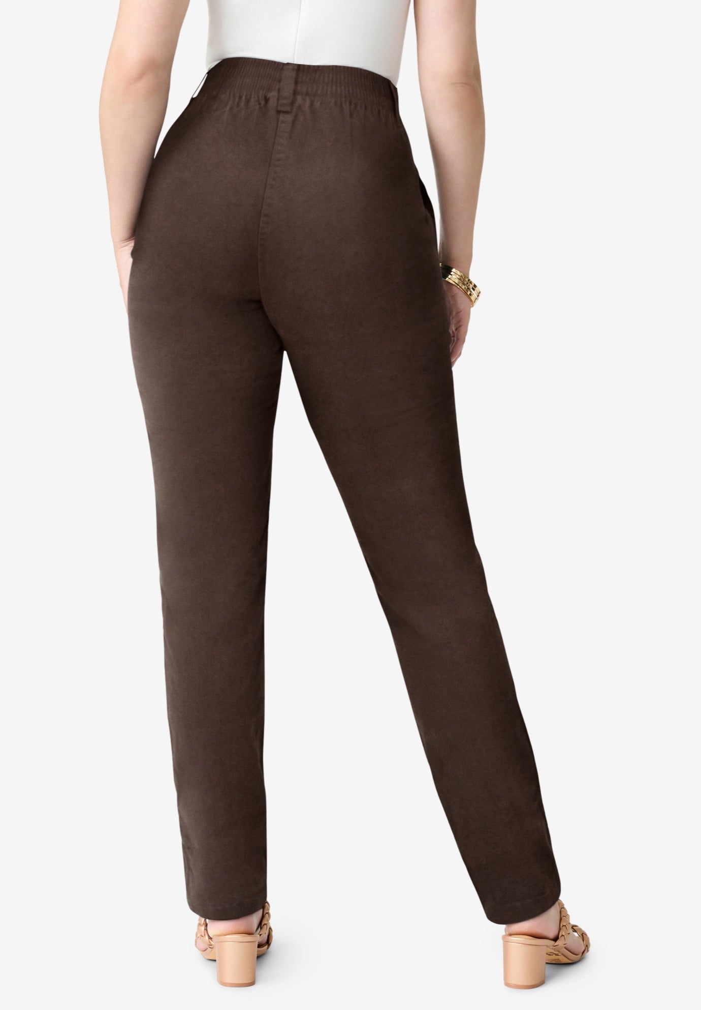 Plus Size Easy-Wear Straight Leg Jean image number 1