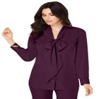 Long Sleeve Bow Blouse image number 1