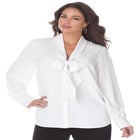 Long Sleeve Bow Blouse image number 0
