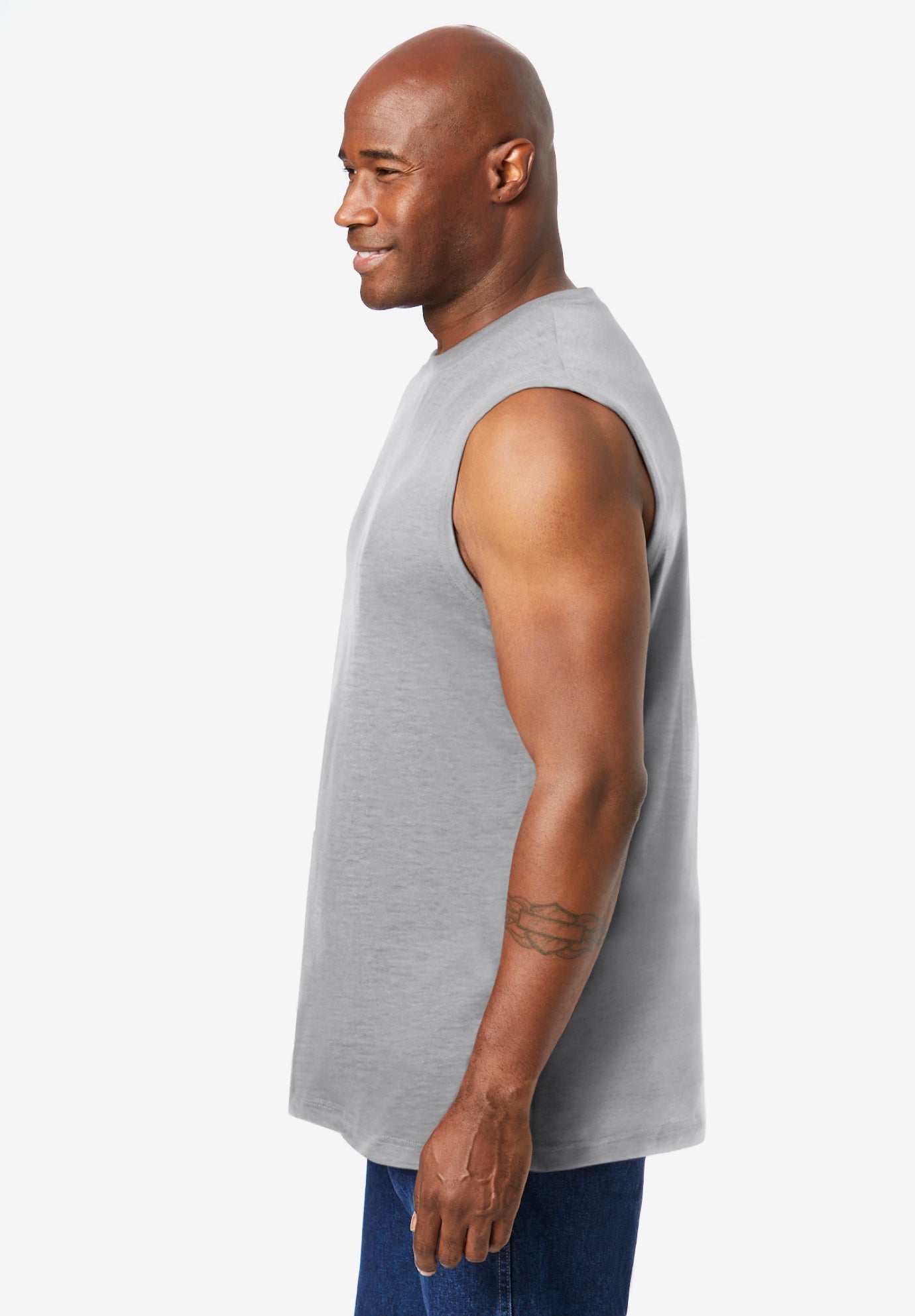 Shrink-Less Lightweight Muscle T-Shirt image number 2