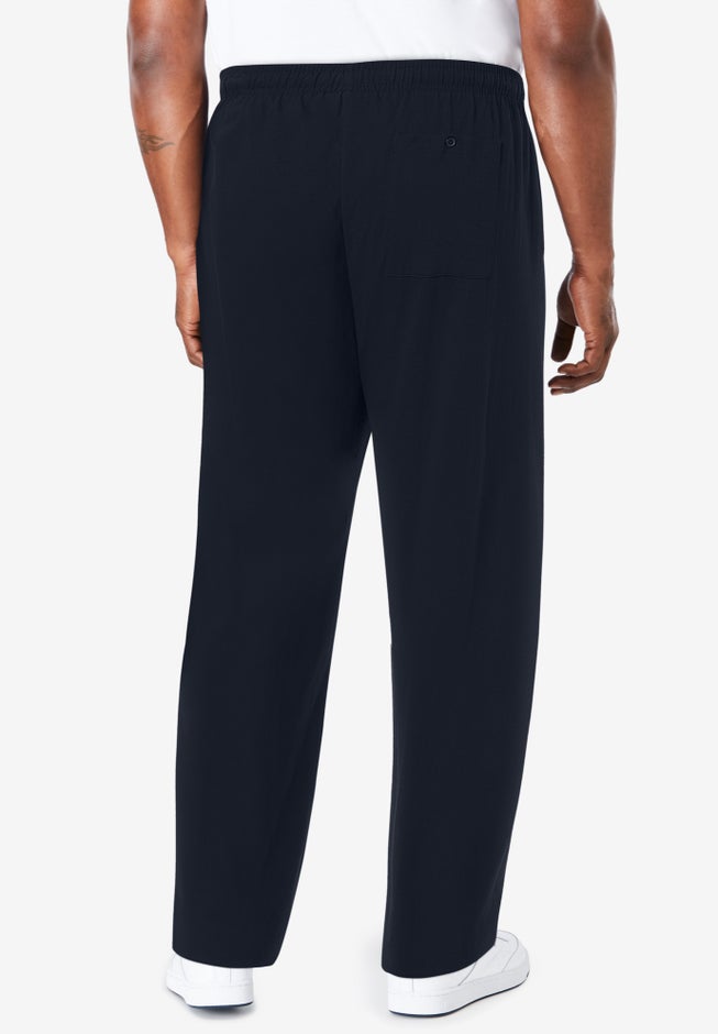 Lightweight Jersey Open-Bottom Sweatpants image number 2