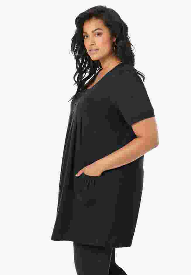 Two Pocket Soft Knit Tunic image number 2