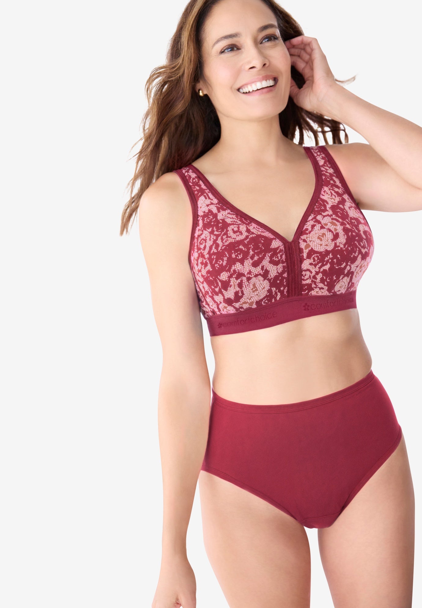 Wireless Back-Close Lounge Bra image number 0