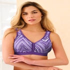 Wireless Back-Close Lounge Bra image number null