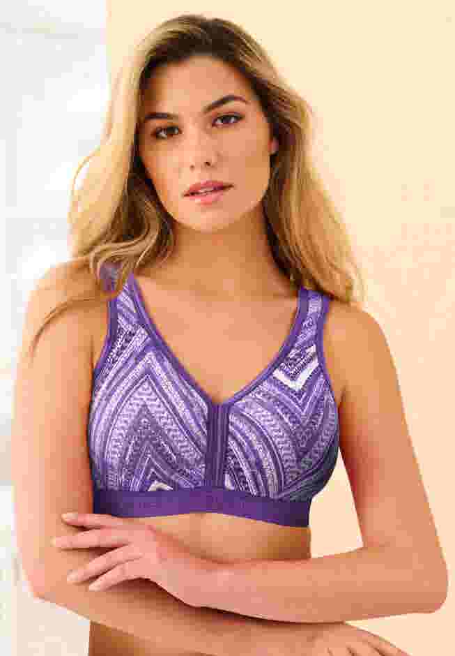 Wireless Back-Close Lounge Bra image number 0