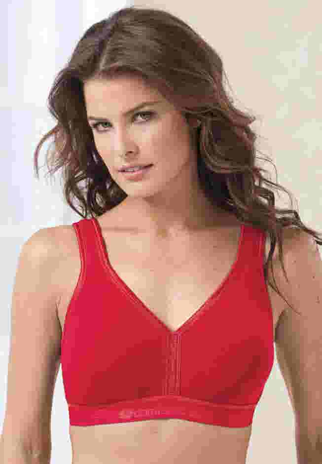 Wireless Back-Close Lounge Bra image number 4