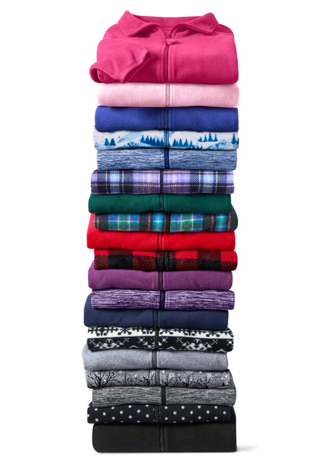 Zip-Front Microfleece Jacket image number 4