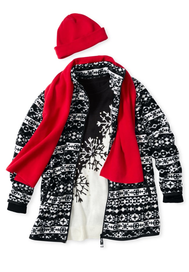 Zip-Front Microfleece Jacket image number 9