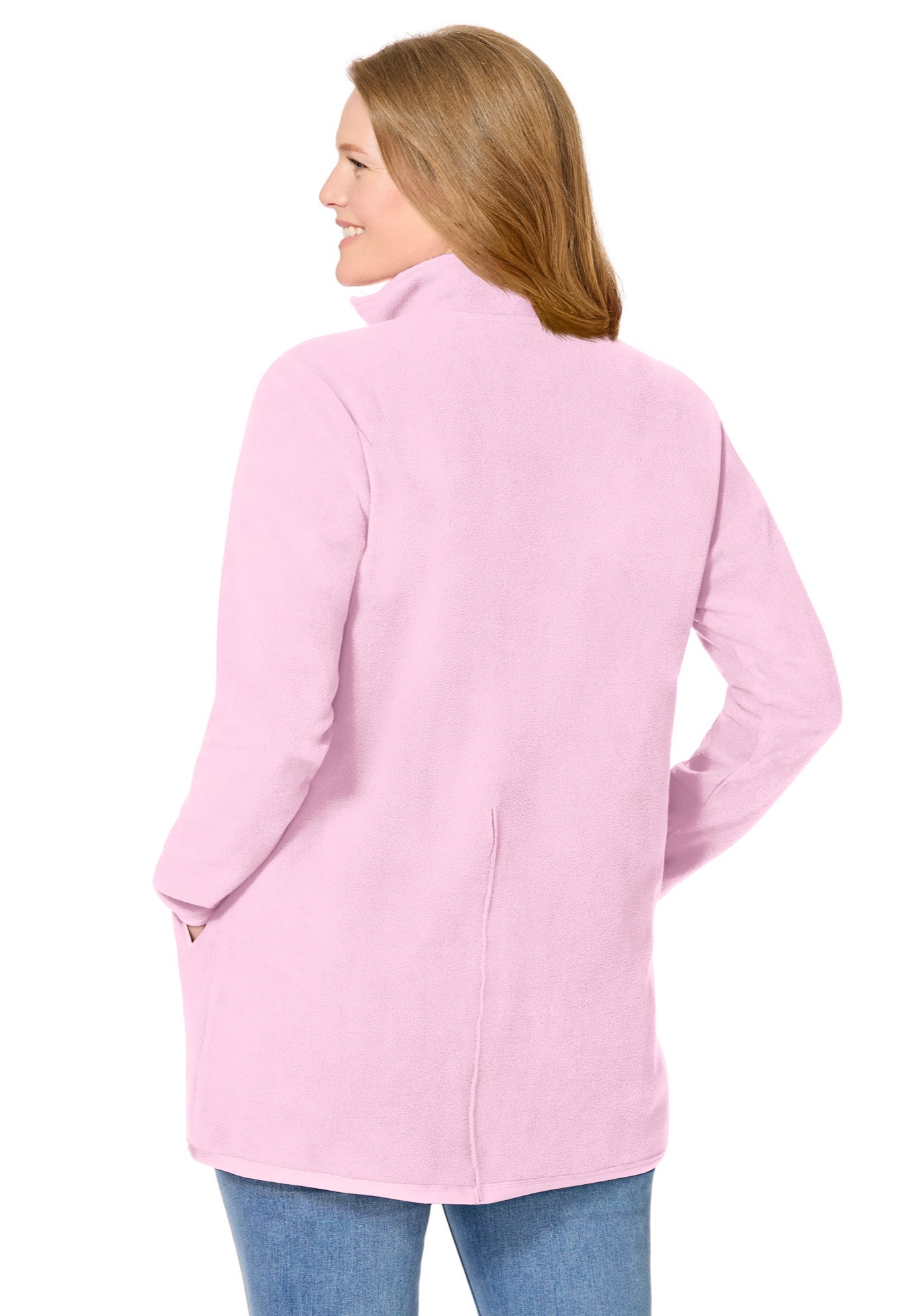 Zip-Front Microfleece Jacket image number 1