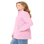 Zip-Front Microfleece Jacket image number null