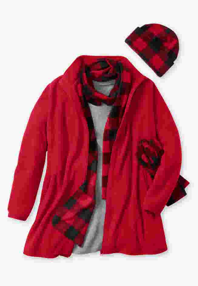 Zip-Front Microfleece Jacket image number 7
