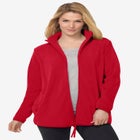 Zip-Front Microfleece Jacket image number null