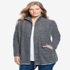 Zip-Front Microfleece Jacket image number null