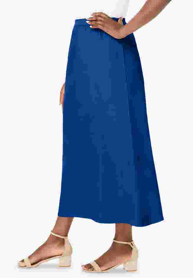 Stretch Denim Jegging Skirt image number 2