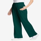 7-Day Knit Wide-Leg Pull-On Pants image number null