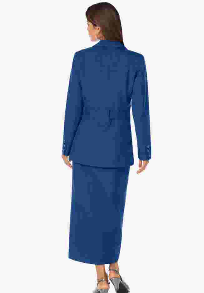 Side Button Suit Jacket Dress image number 1