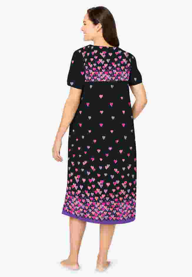 Short Print Shirred Lounger image number 1