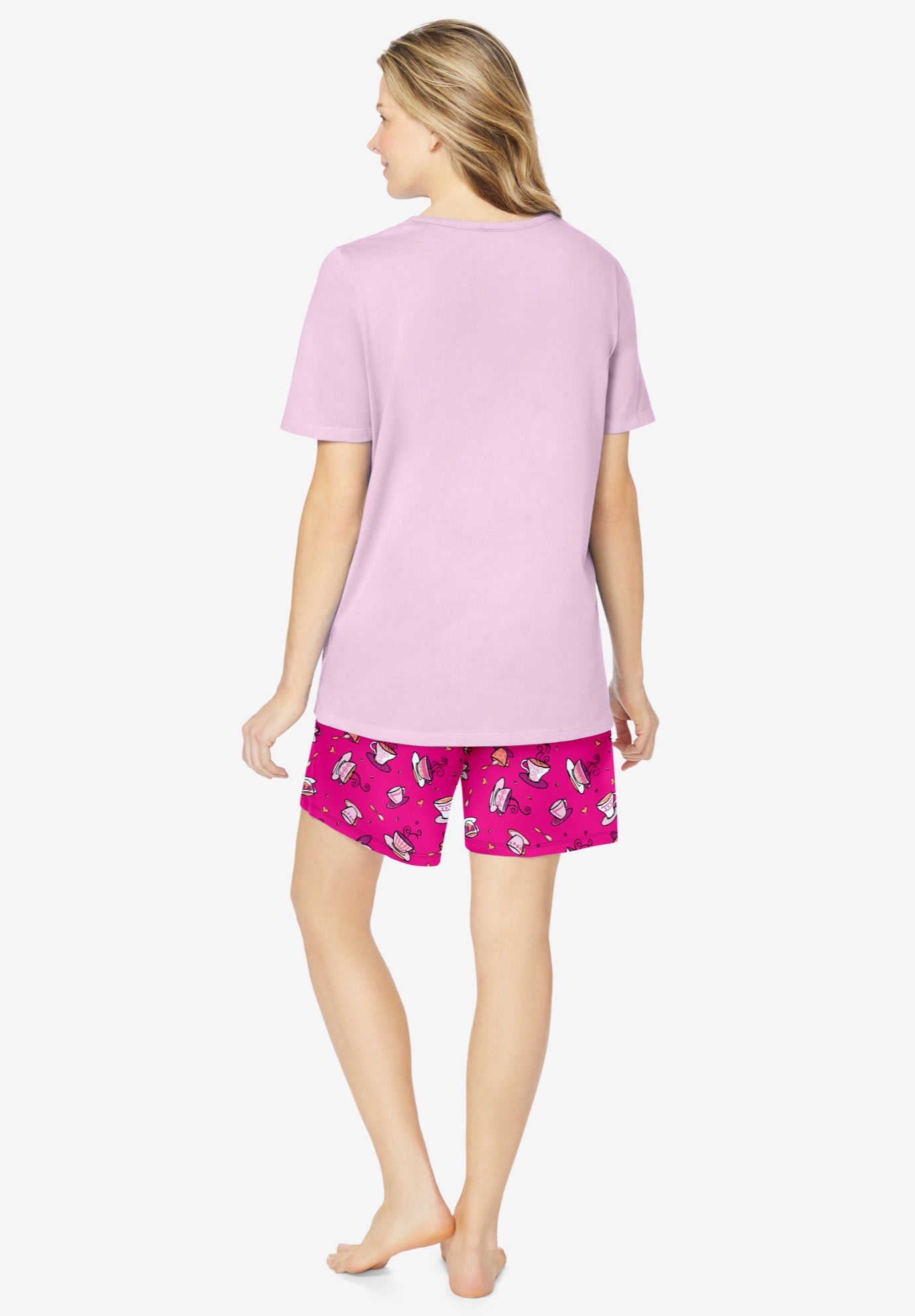 Knit PJ Short Set image number 1