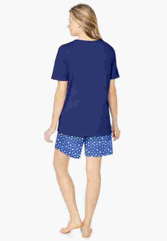 Knit PJ Short Set image number 1