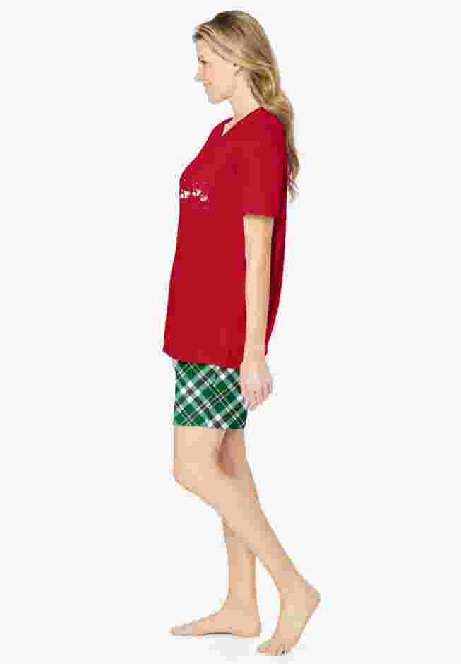 Knit PJ Short Set image number 2
