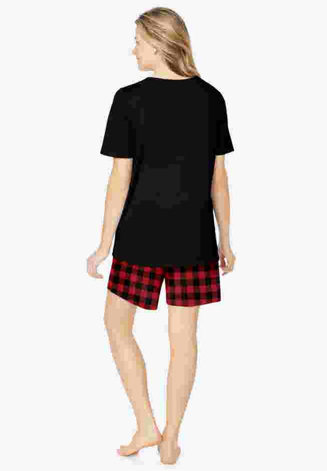 Knit PJ Short Set image number 1