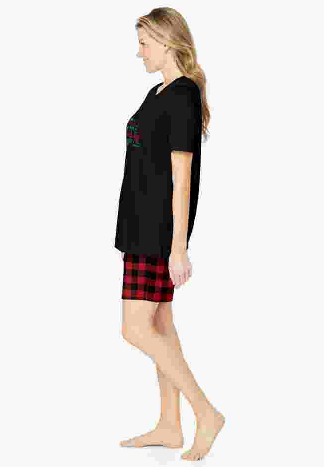 Knit PJ Short Set image number 2