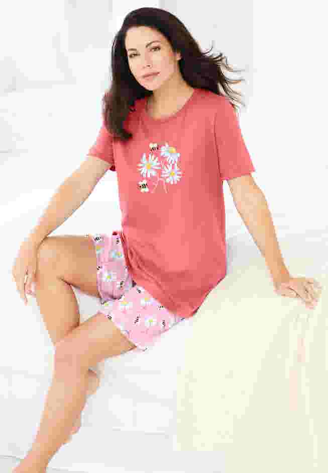 Knit PJ Short Set image number 2