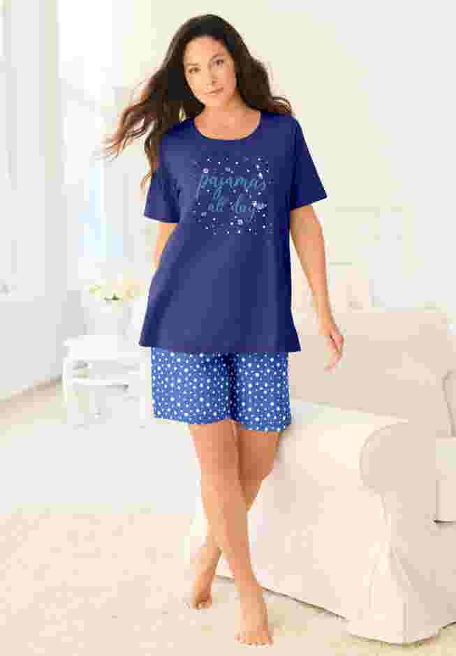 Knit PJ Short Set image number 0