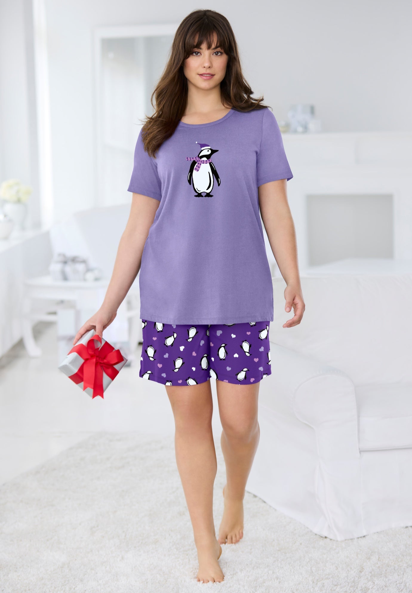 Knit PJ Short Set image number 0