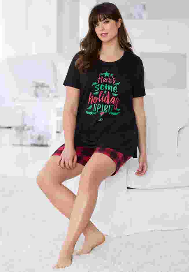 Knit PJ Short Set image number 0