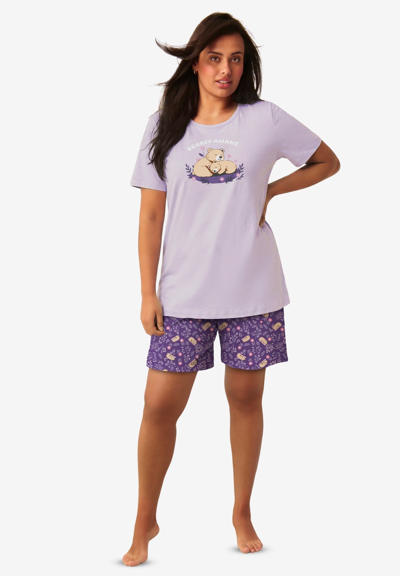 Knit PJ Short Set image number 0