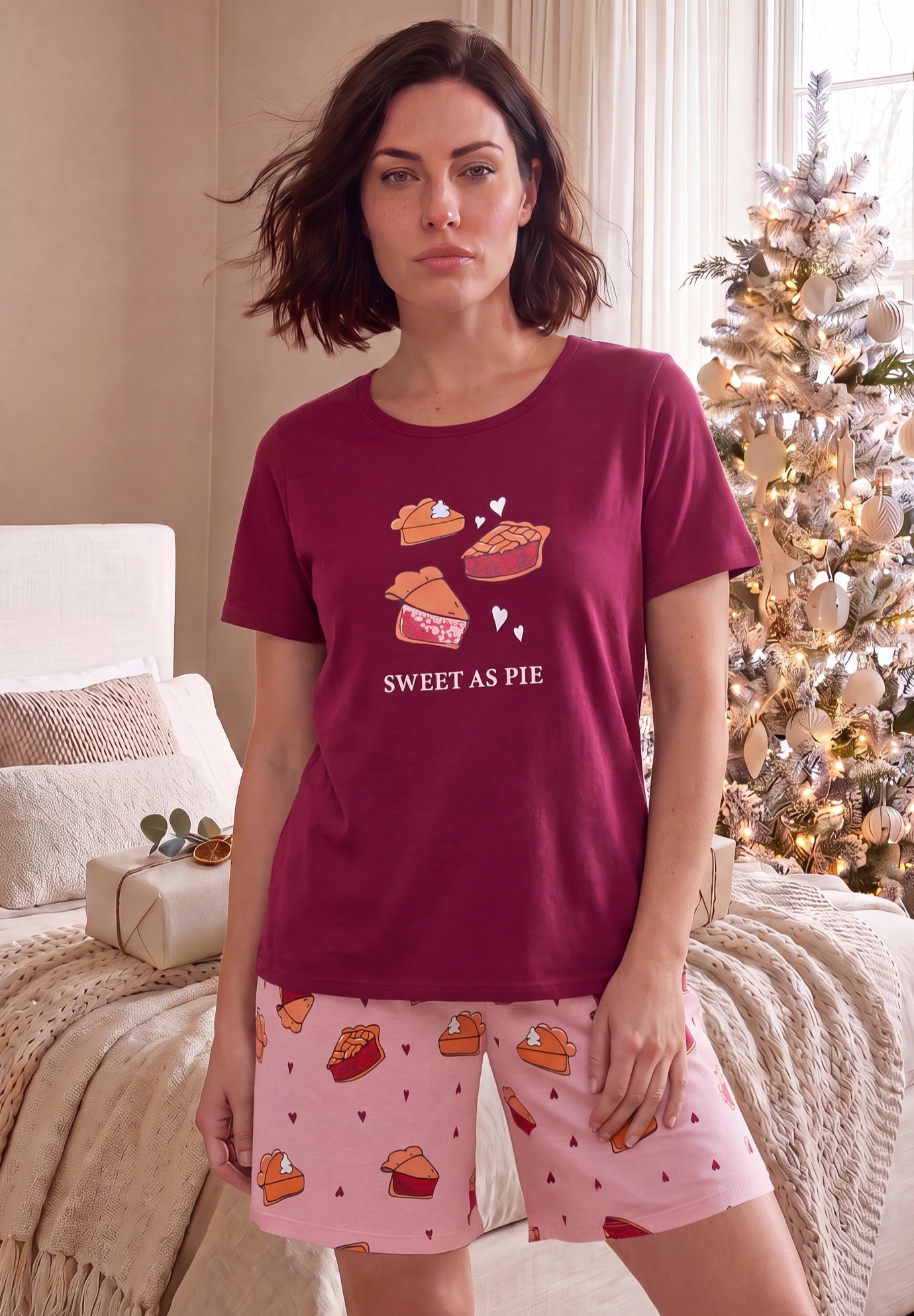 Knit PJ Short Set image number 0