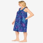 Print Sleeveless Square Neck Lounger image number null