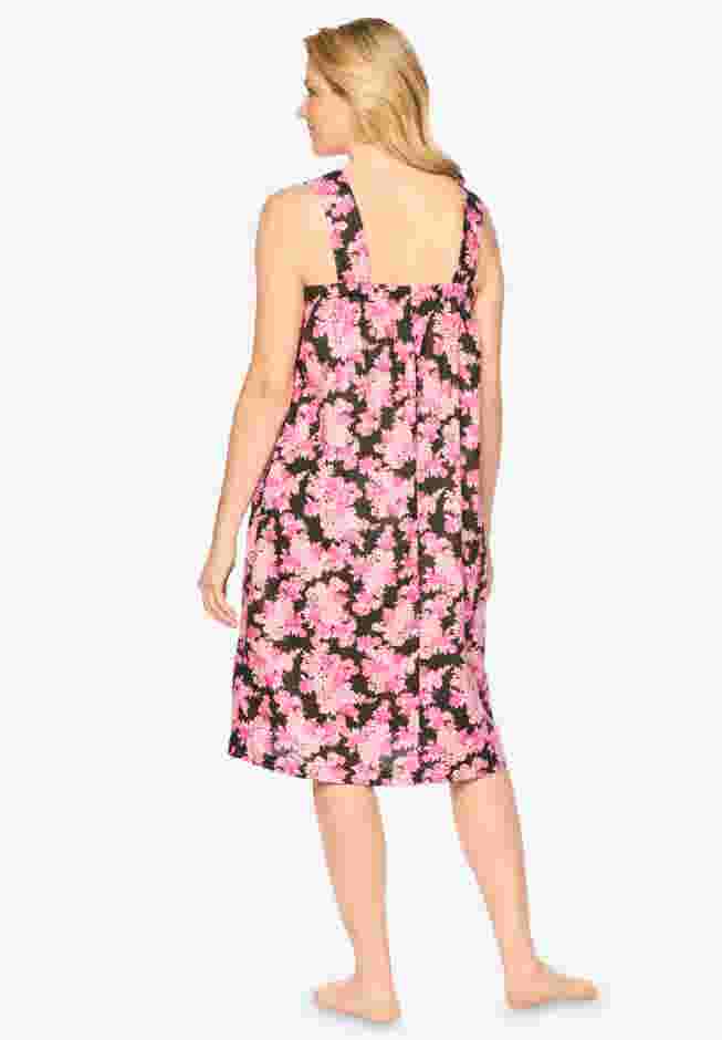 Print Sleeveless Square Neck Lounger image number 1