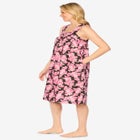 Print Sleeveless Square Neck Lounger image number null