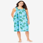 Print Sleeveless Square Neck Lounger image number null