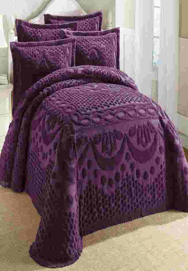 100% Cotton Georgia Chenille Bedspread image number 0