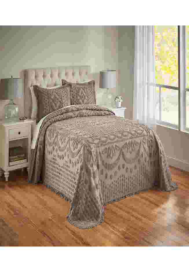 100% Cotton Georgia Chenille Bedspread image number 0