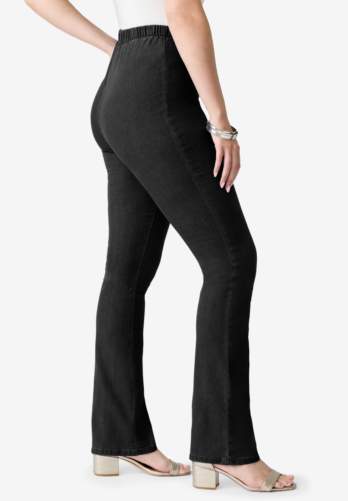Plus Size Comfort Stretch Bootcut Jean image number 2