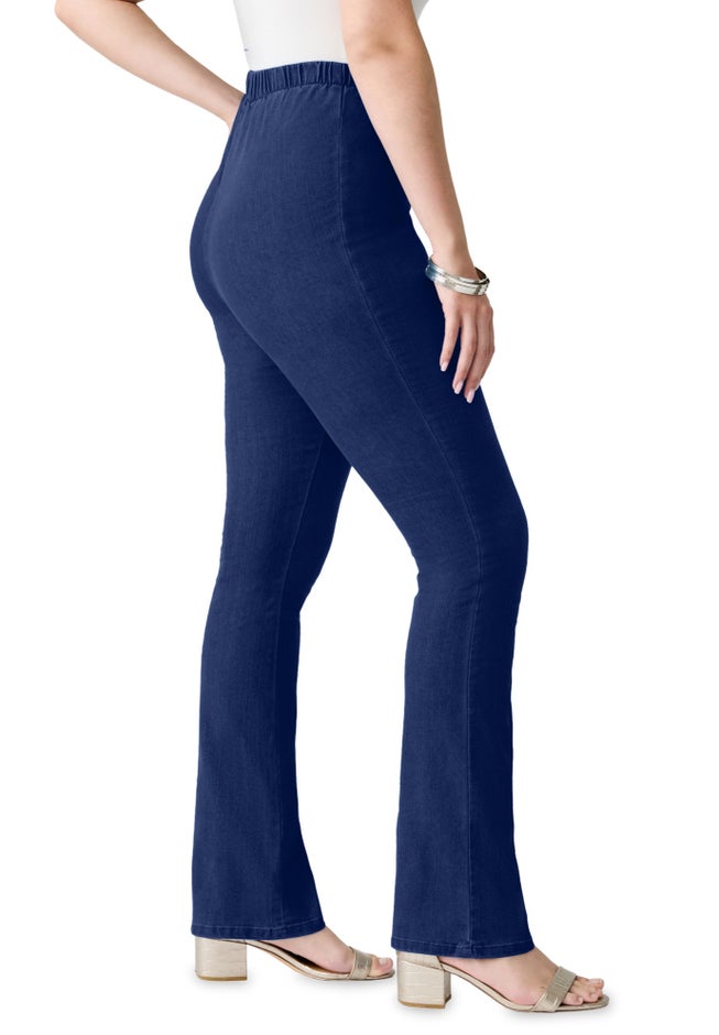 Plus Size Comfort Stretch Bootcut Jean image number 2
