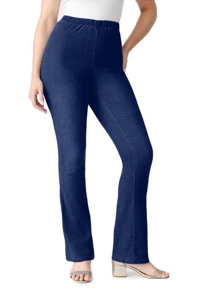 Plus Size Comfort Stretch Bootcut Jean image number 0