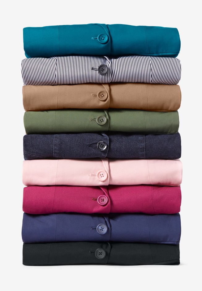 Plus Size Relaxed Boyfriend Blazer image number 5