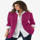 Plus Size Relaxed Boyfriend Blazer image number null