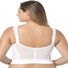 Front-Close Wireless Longline Posture Bra image number null