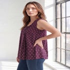 Pleated Tank image number null